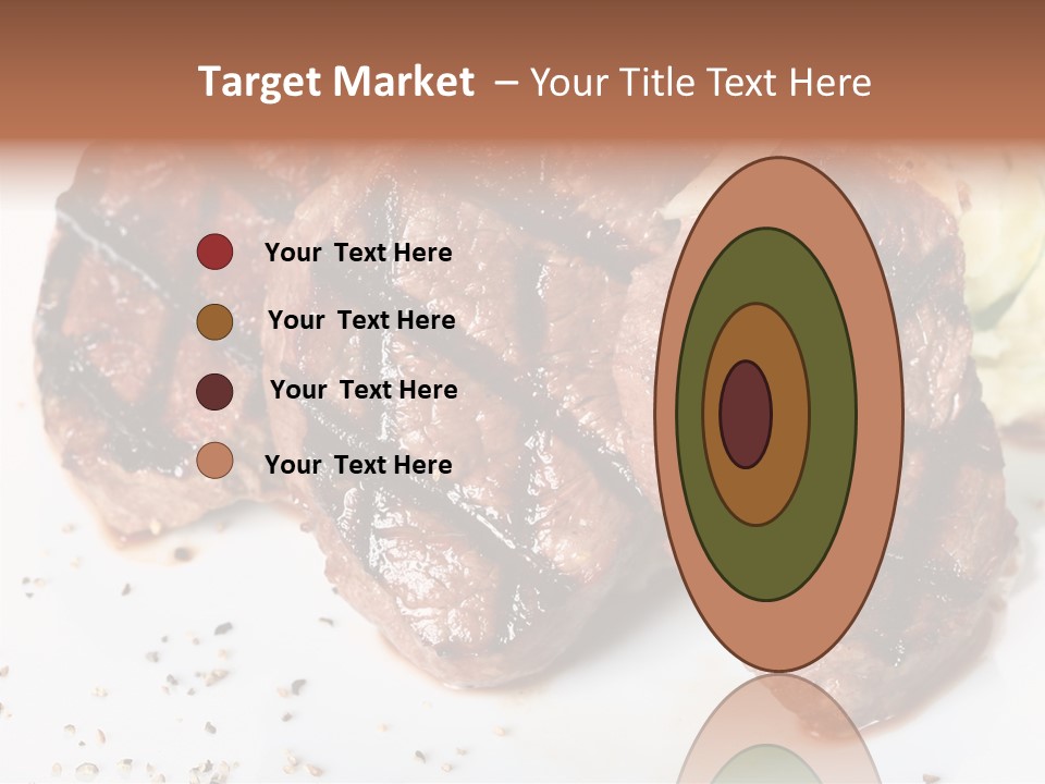 Isolated Lunch Hunger PowerPoint Template