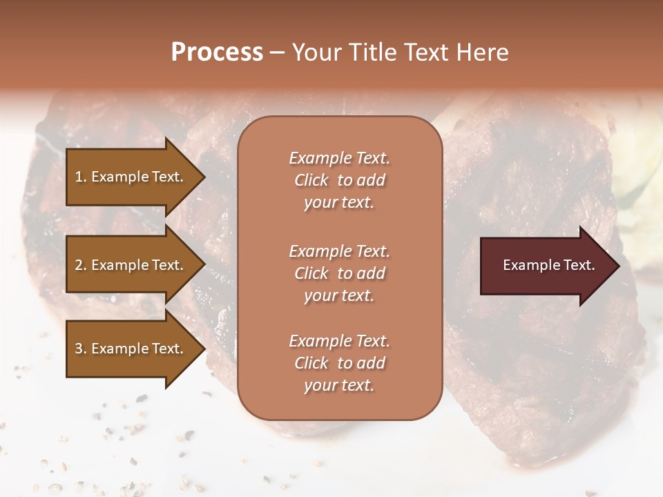 Isolated Lunch Hunger PowerPoint Template