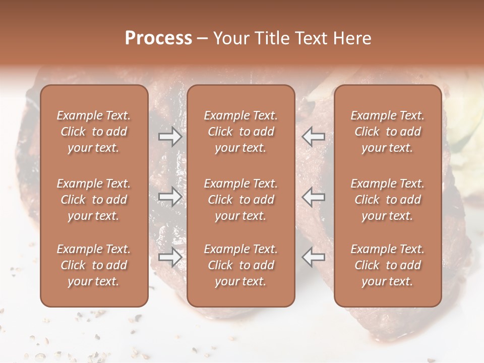 Isolated Lunch Hunger PowerPoint Template