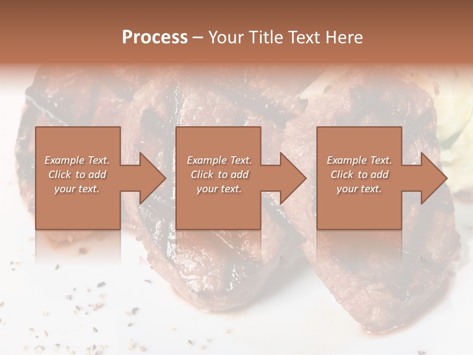 Isolated Lunch Hunger PowerPoint Template