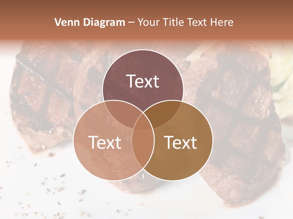 Isolated Lunch Hunger PowerPoint Template