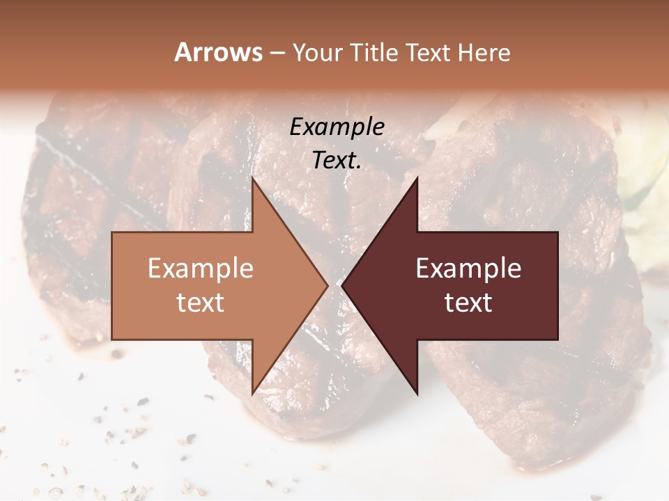 Isolated Lunch Hunger PowerPoint Template