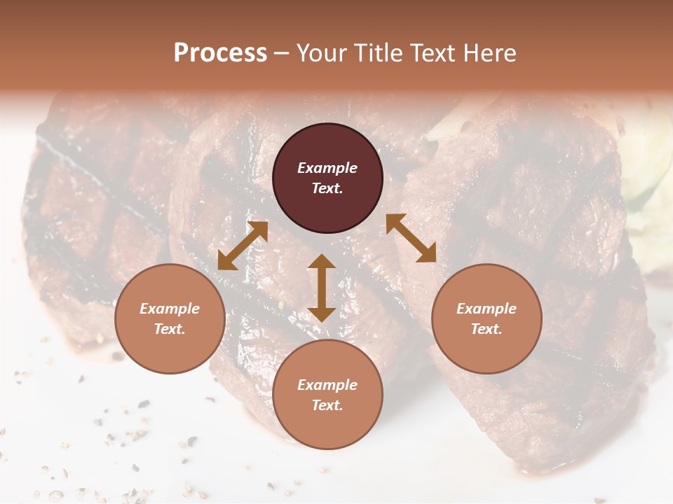 Isolated Lunch Hunger PowerPoint Template