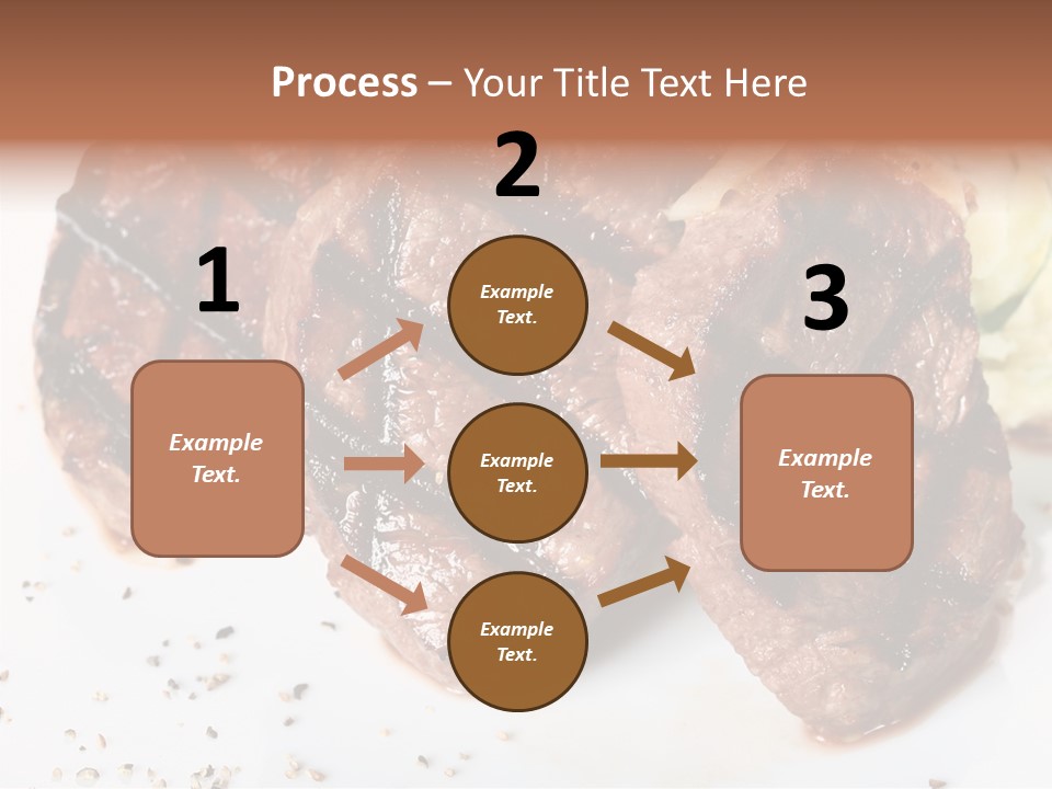 Isolated Lunch Hunger PowerPoint Template