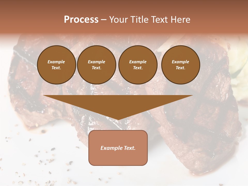 Isolated Lunch Hunger PowerPoint Template