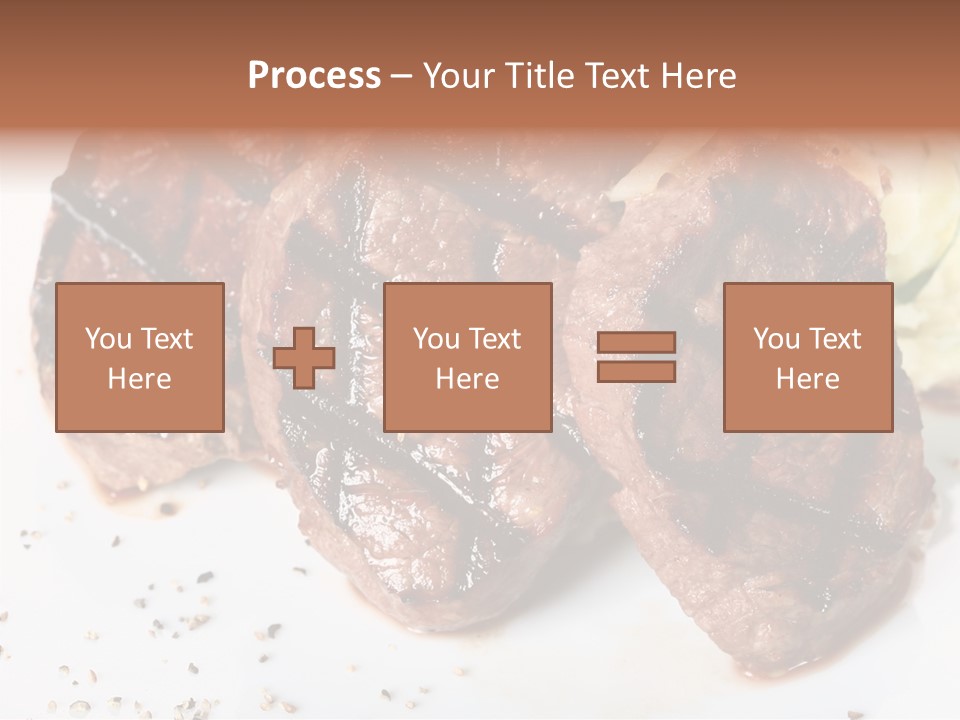 Isolated Lunch Hunger PowerPoint Template