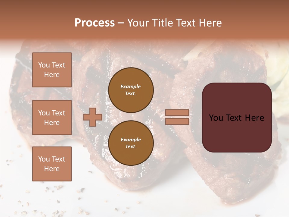 Isolated Lunch Hunger PowerPoint Template