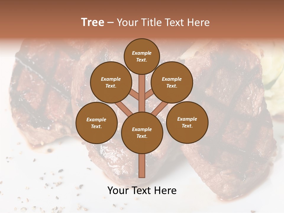 Isolated Lunch Hunger PowerPoint Template