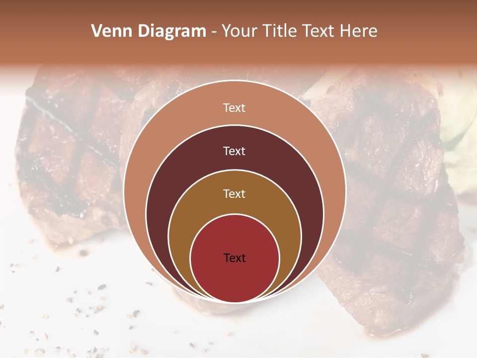 Isolated Lunch Hunger PowerPoint Template