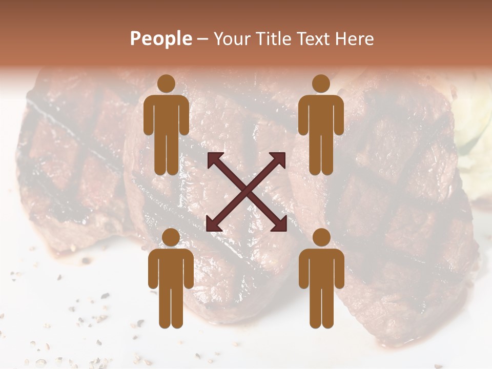 Isolated Lunch Hunger PowerPoint Template