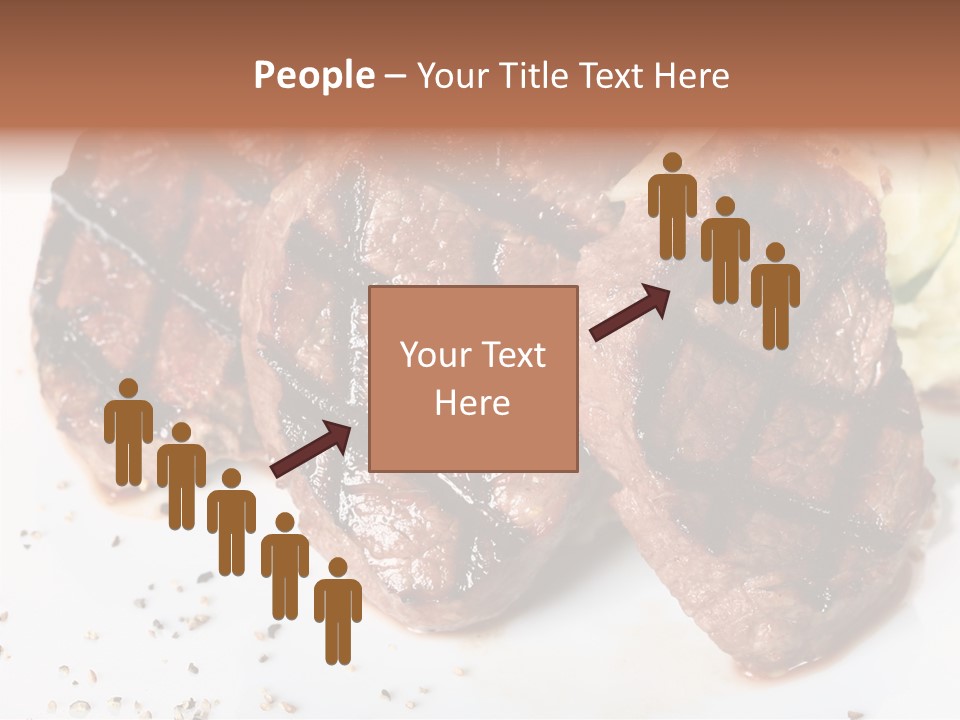 Isolated Lunch Hunger PowerPoint Template