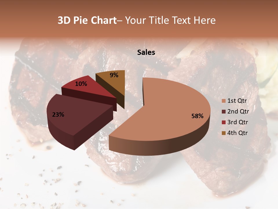 Isolated Lunch Hunger PowerPoint Template