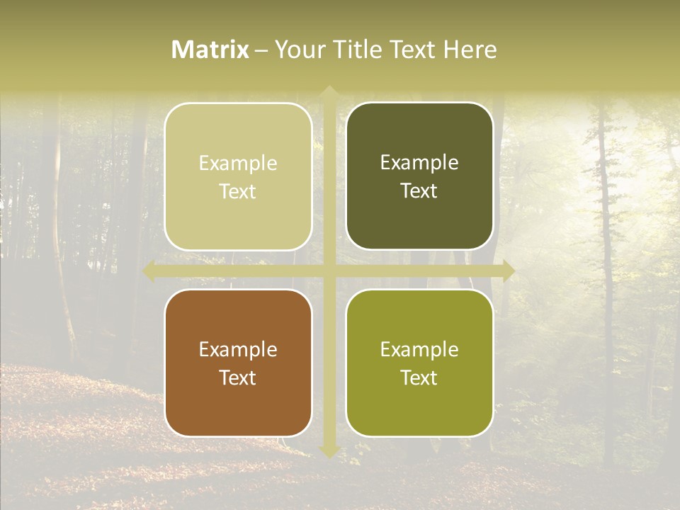 Leaves Environment Foliage PowerPoint Template