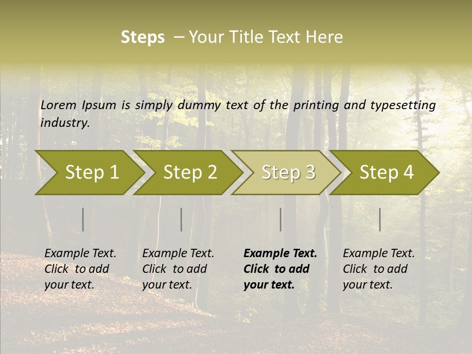 Leaves Environment Foliage PowerPoint Template