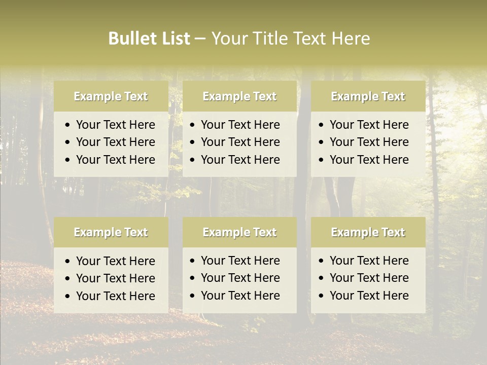 Leaves Environment Foliage PowerPoint Template