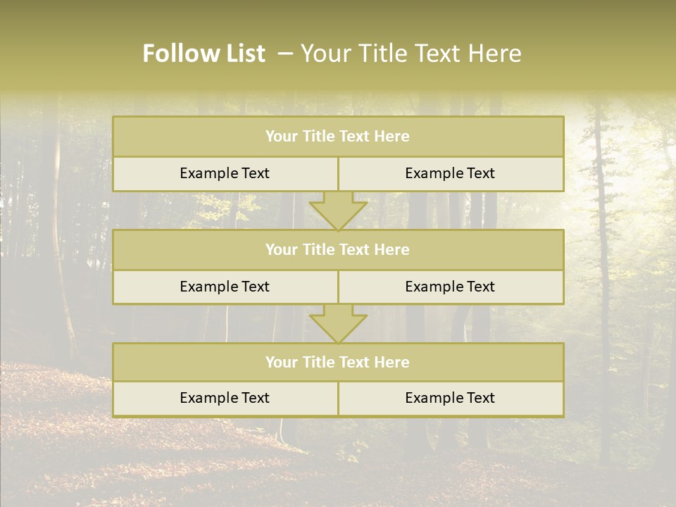 Leaves Environment Foliage PowerPoint Template