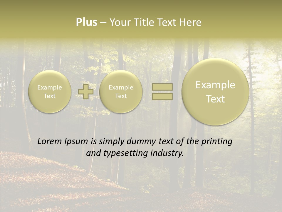 Leaves Environment Foliage PowerPoint Template