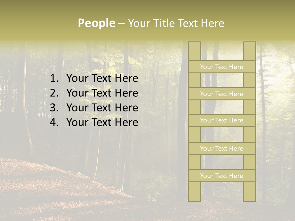 Leaves Environment Foliage PowerPoint Template