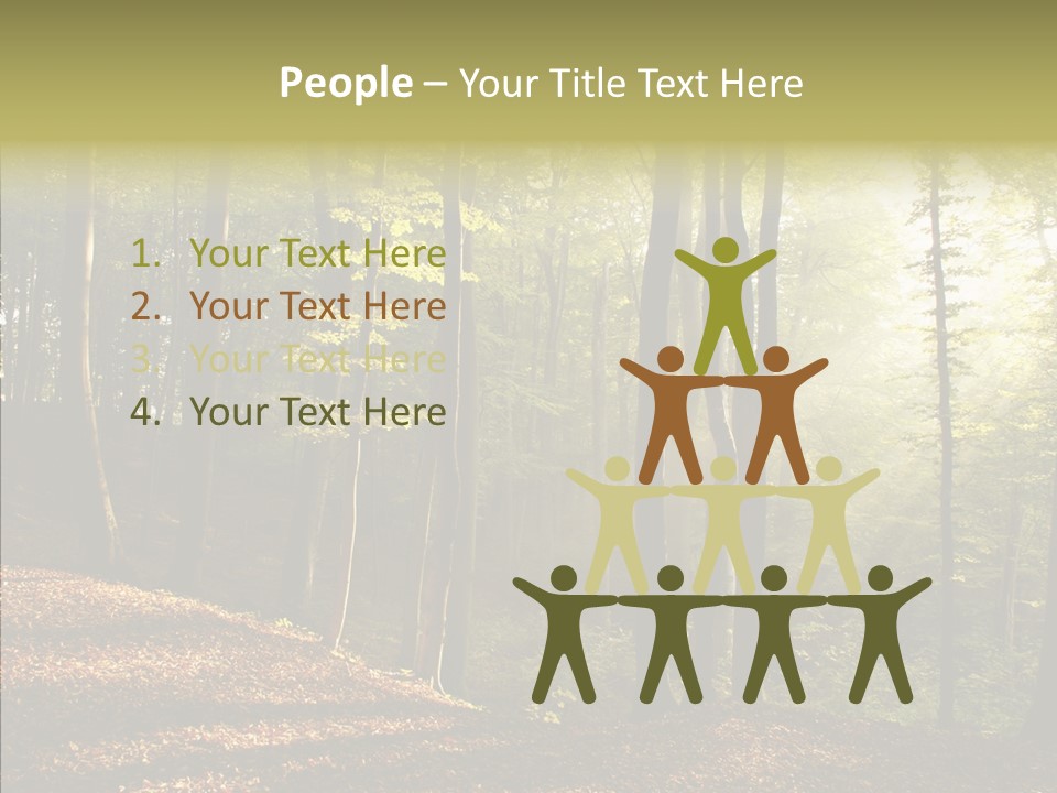 Leaves Environment Foliage PowerPoint Template