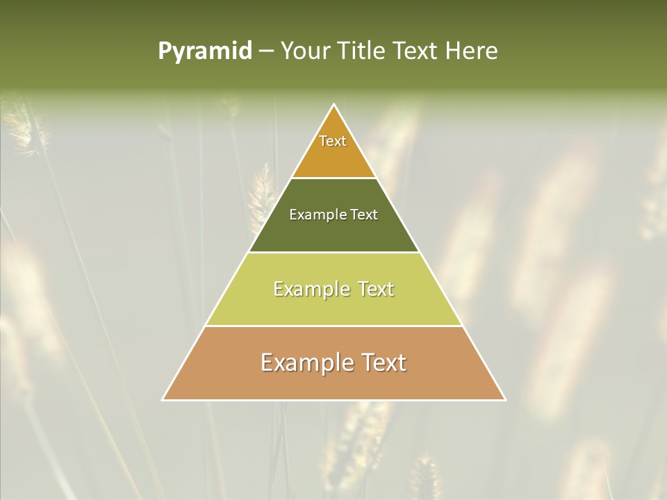 Light Calendar Grass PowerPoint Template