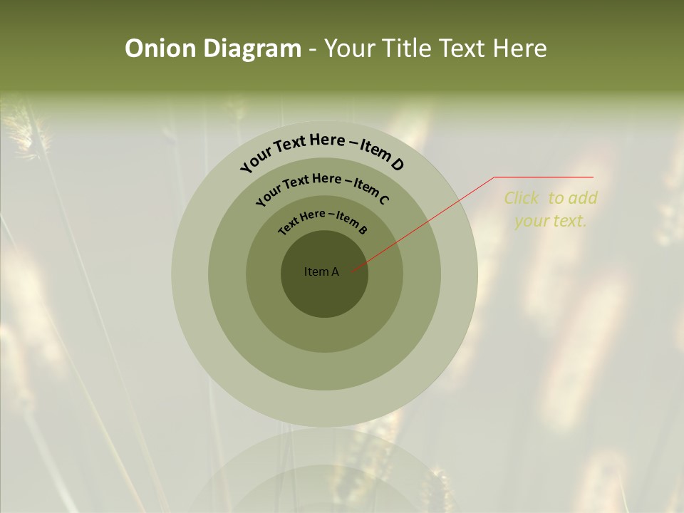 Light Calendar Grass PowerPoint Template