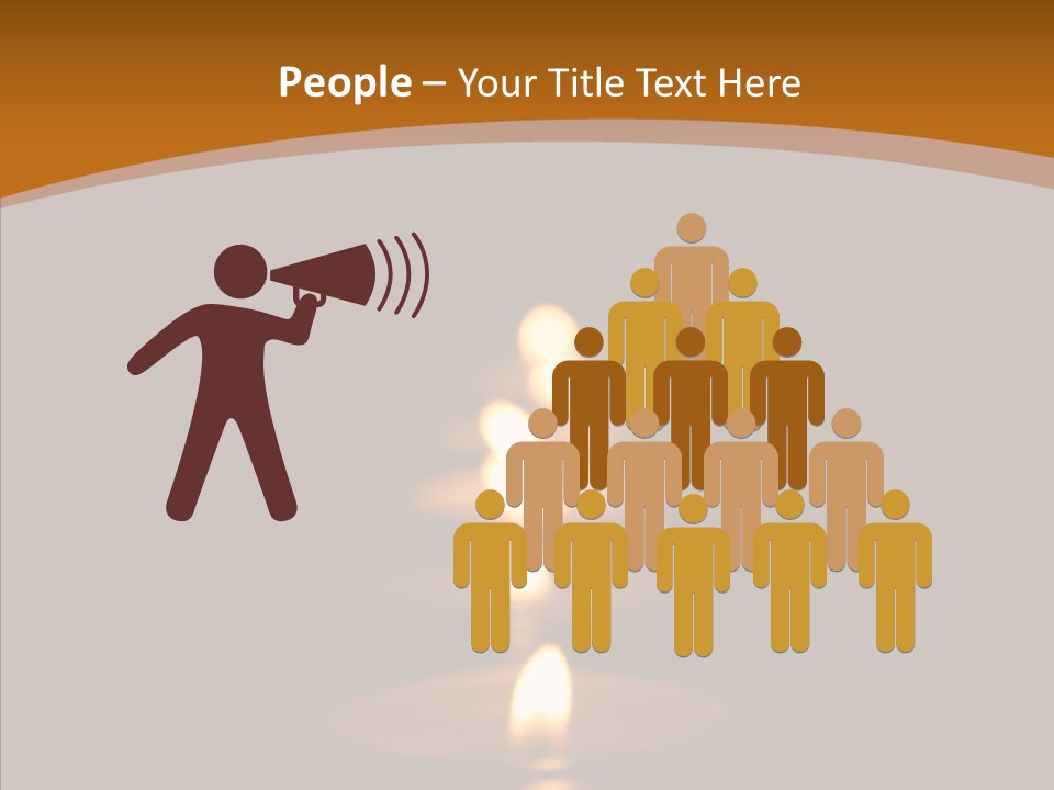 Figure Team Per On PowerPoint Template