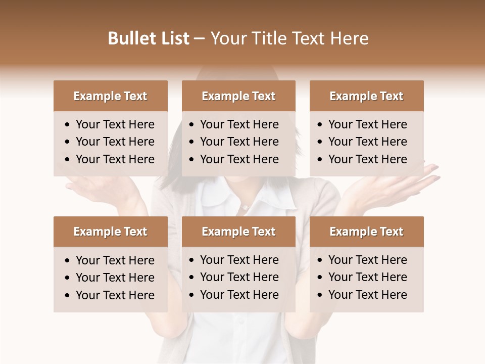 Trategy Per On Table PowerPoint Template