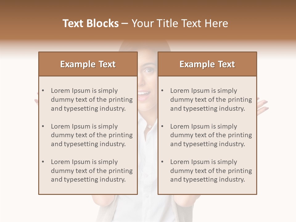 Trategy Per On Table PowerPoint Template