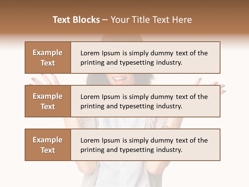 Trategy Per On Table PowerPoint Template