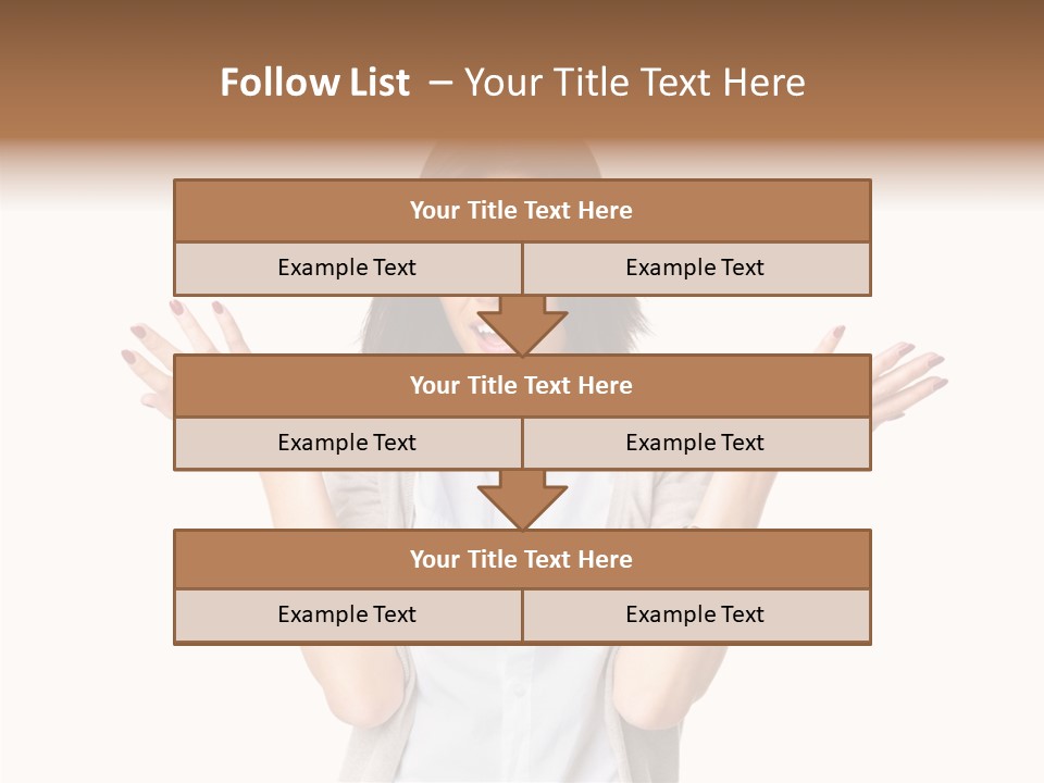 Trategy Per On Table PowerPoint Template