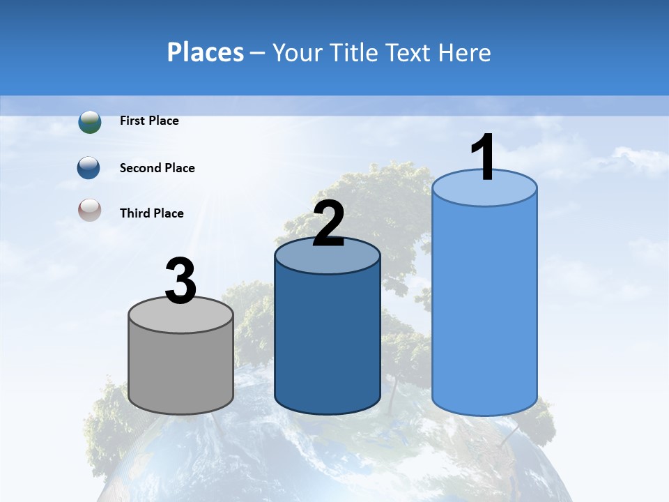 Renewal Global Save PowerPoint Template
