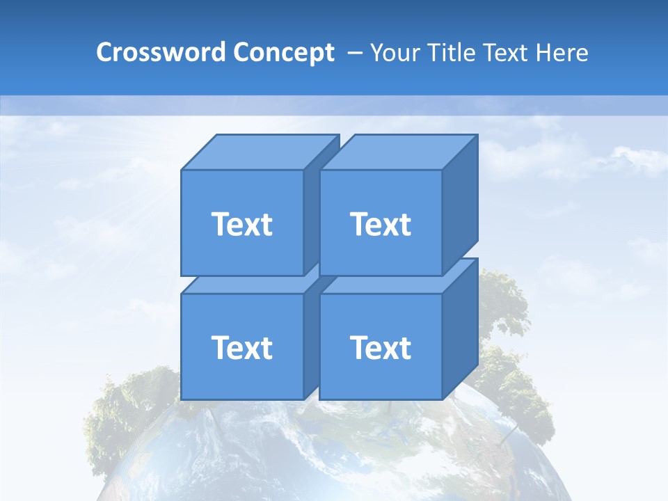 Renewal Global Save PowerPoint Template