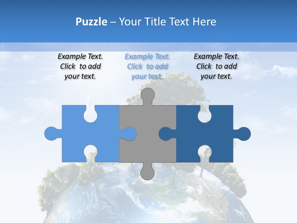 Renewal Global Save PowerPoint Template