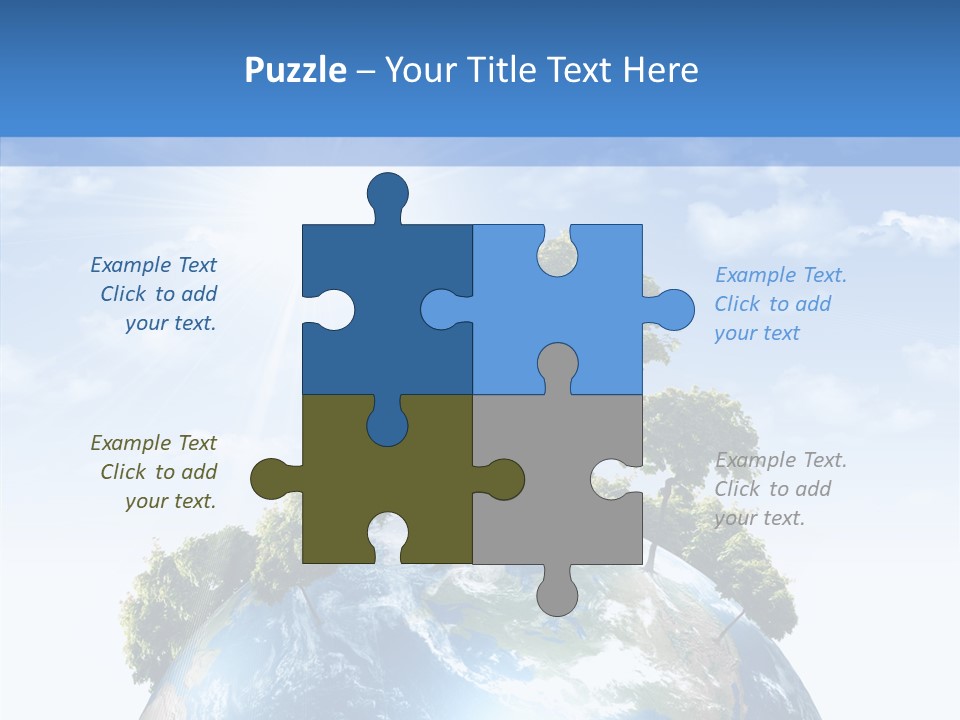 Renewal Global Save PowerPoint Template
