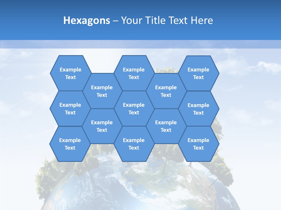 Renewal Global Save PowerPoint Template