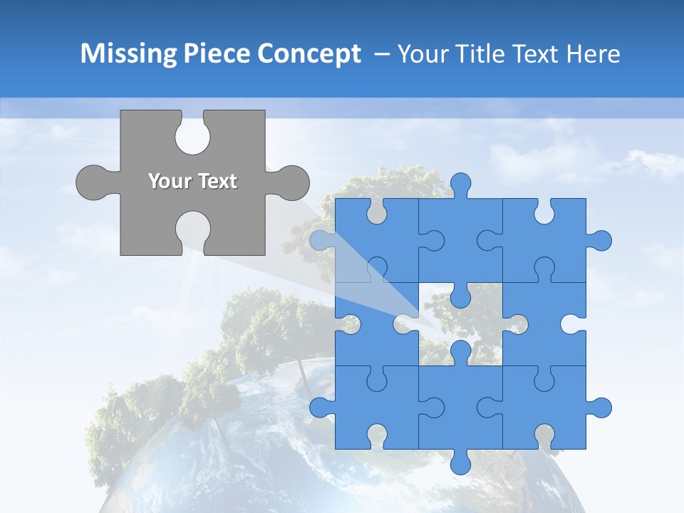 Renewal Global Save PowerPoint Template