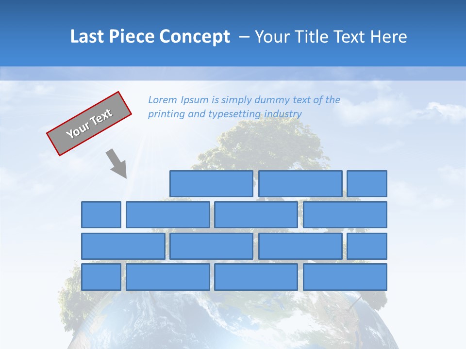 Renewal Global Save PowerPoint Template