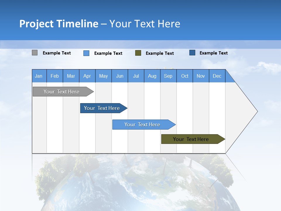 Renewal Global Save PowerPoint Template