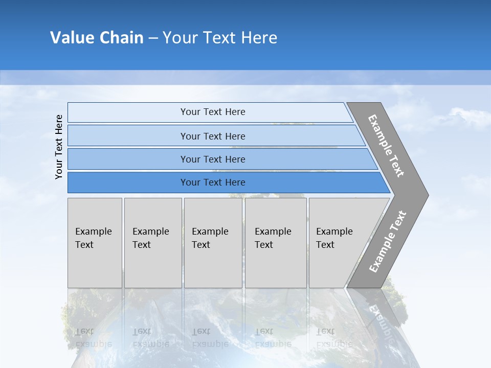 Renewal Global Save PowerPoint Template