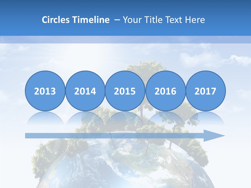Renewal Global Save PowerPoint Template