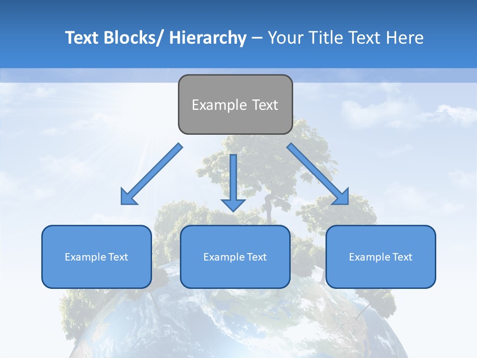 Renewal Global Save PowerPoint Template