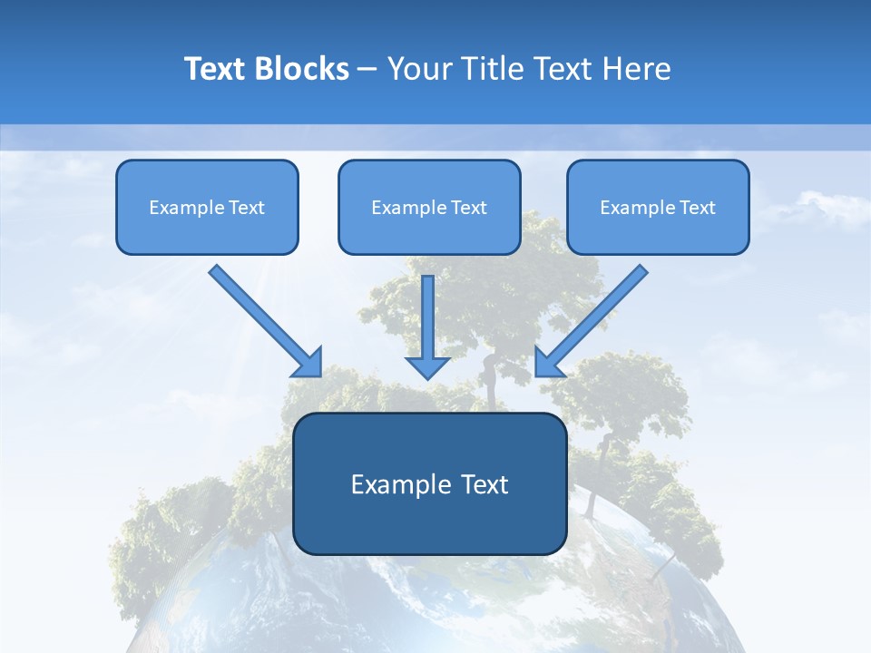 Renewal Global Save PowerPoint Template