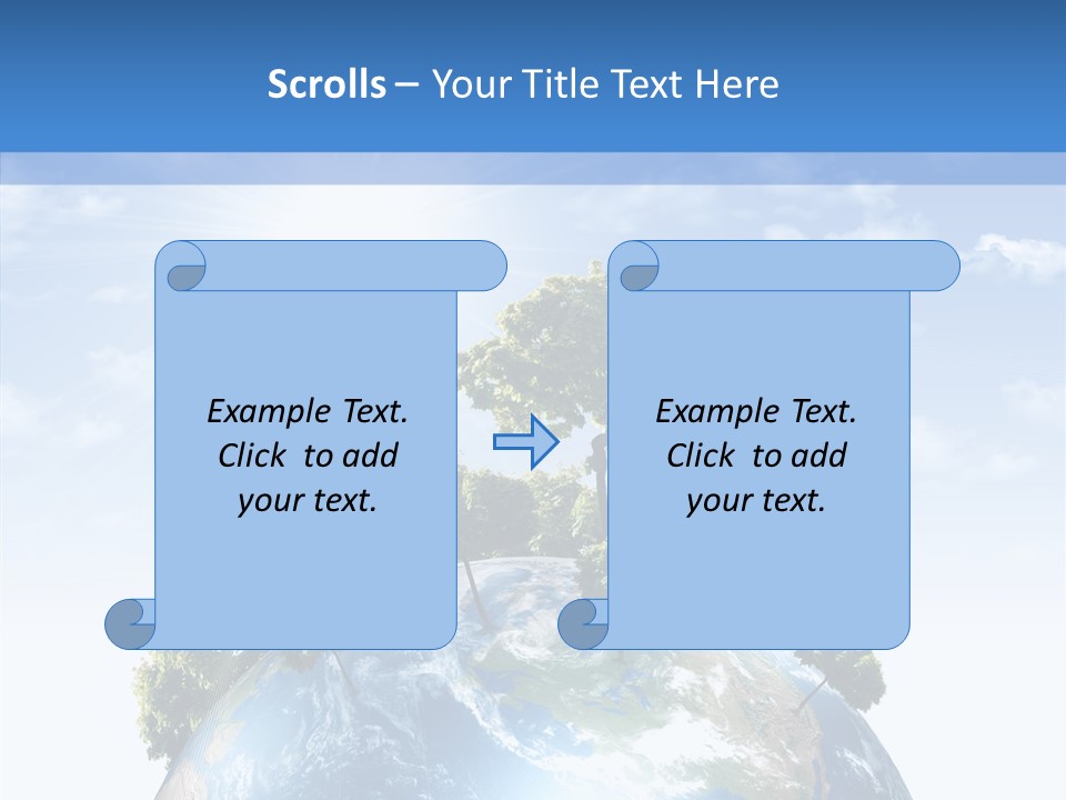 Renewal Global Save PowerPoint Template