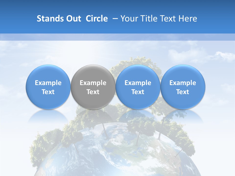 Renewal Global Save PowerPoint Template