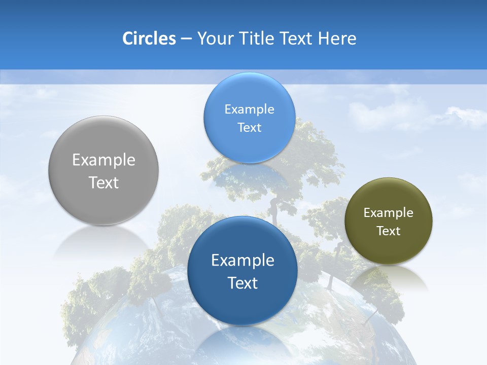 Renewal Global Save PowerPoint Template