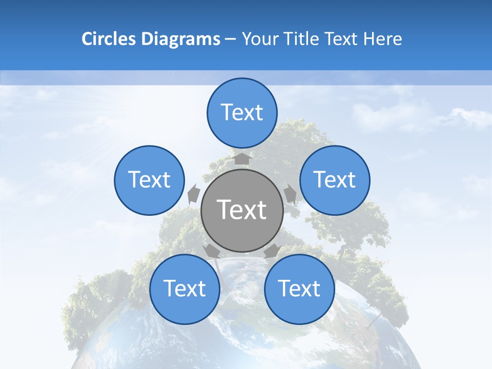 Renewal Global Save PowerPoint Template