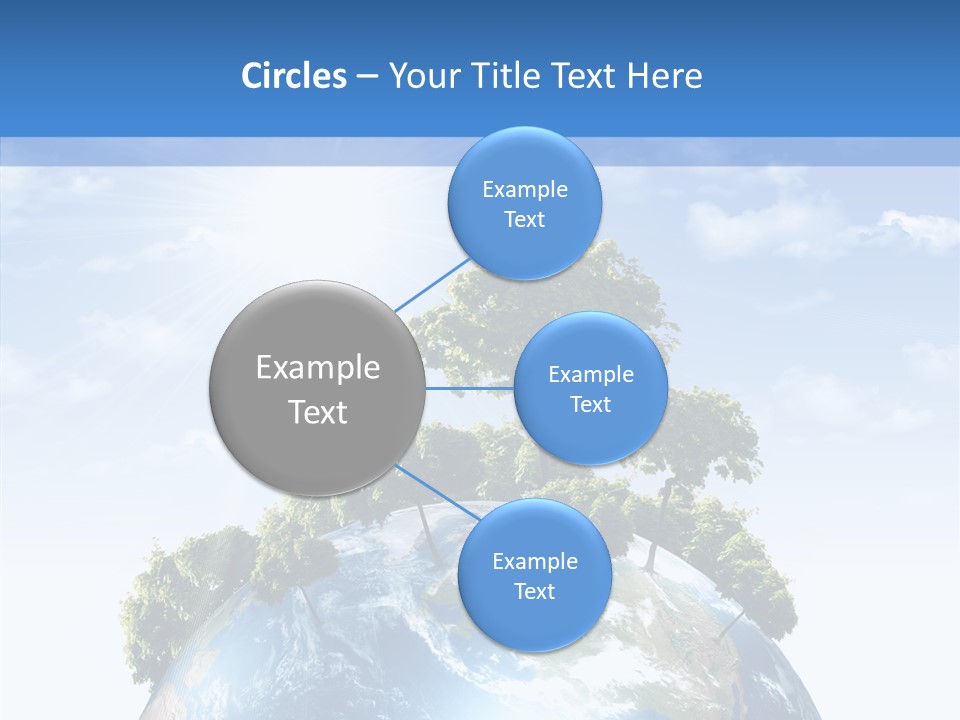 Renewal Global Save PowerPoint Template