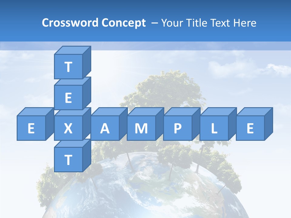 Renewal Global Save PowerPoint Template