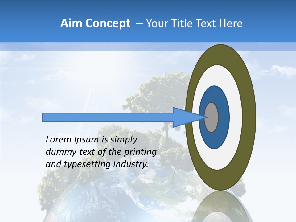 Renewal Global Save PowerPoint Template