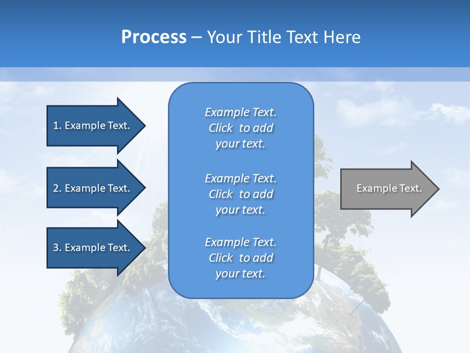 Renewal Global Save PowerPoint Template